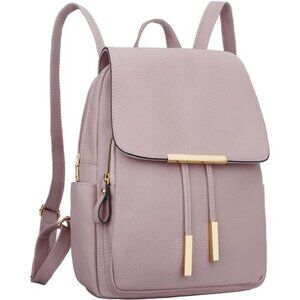 Trendy Leather Backpack